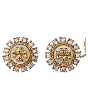 Tory Burch Kira Crystal Stud Earring